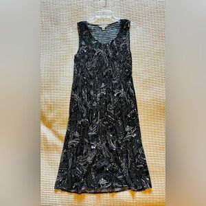 Croft & Barrow Black and White Dress